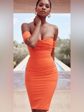 knee length dresses for ladies Ana Bow Mini Dress main image 0
